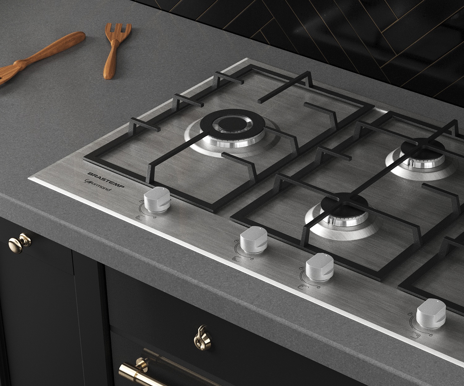 Cooktop Brastemp Gourmet 05 Bocas
