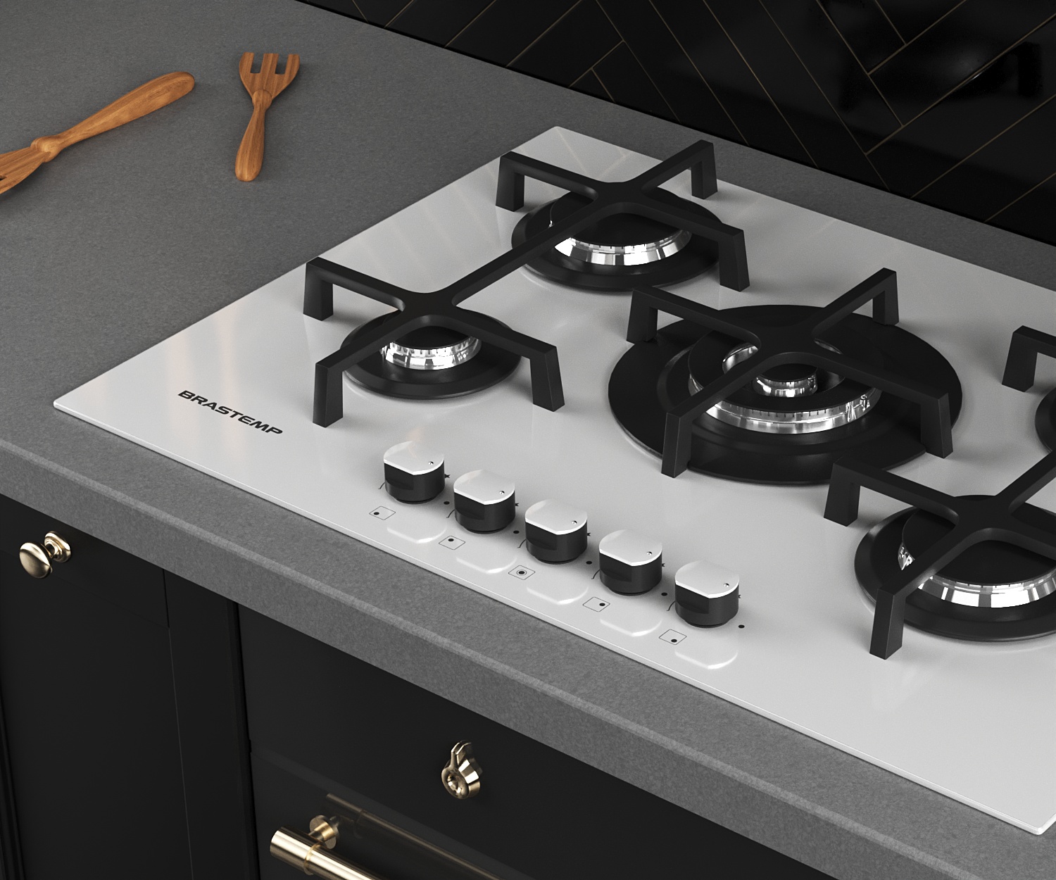 Cooktop Brastemp Vidro 05 Bocas