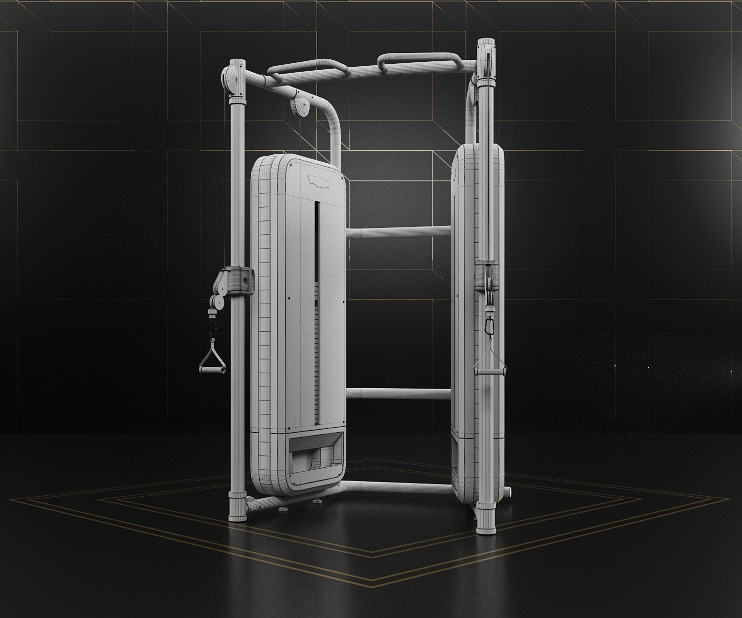 Cross Dual Adjustable Pulley