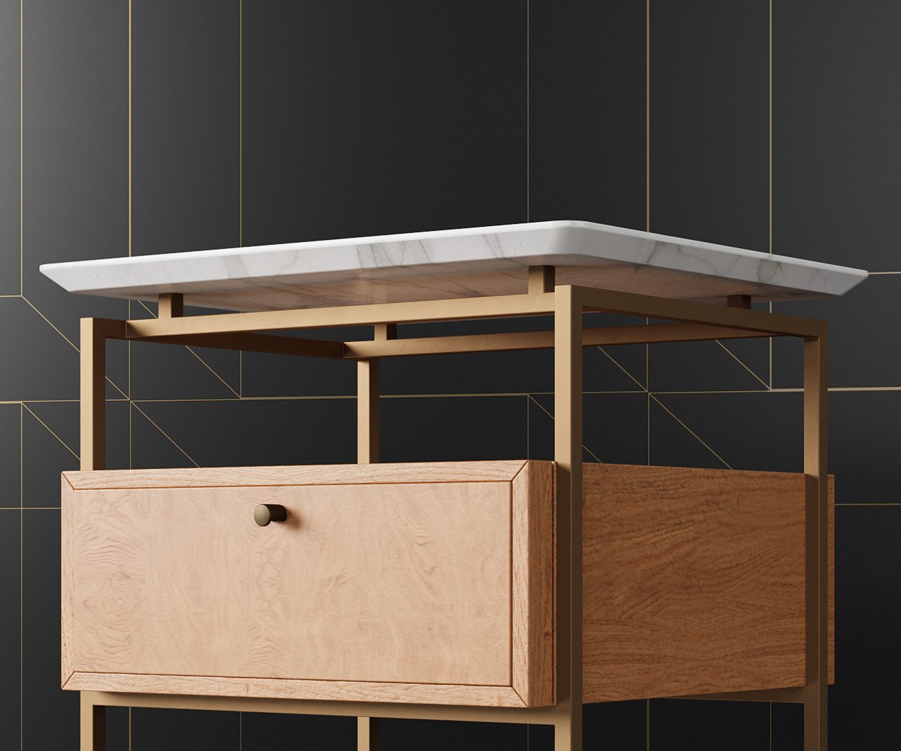 Mesa de Cabiceira Rio