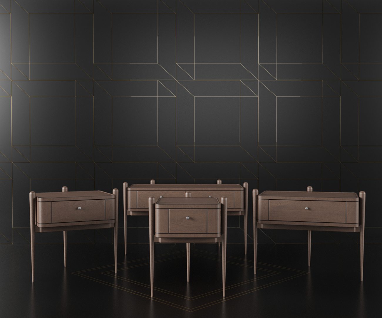 Mesa de Cabiceira Charlote