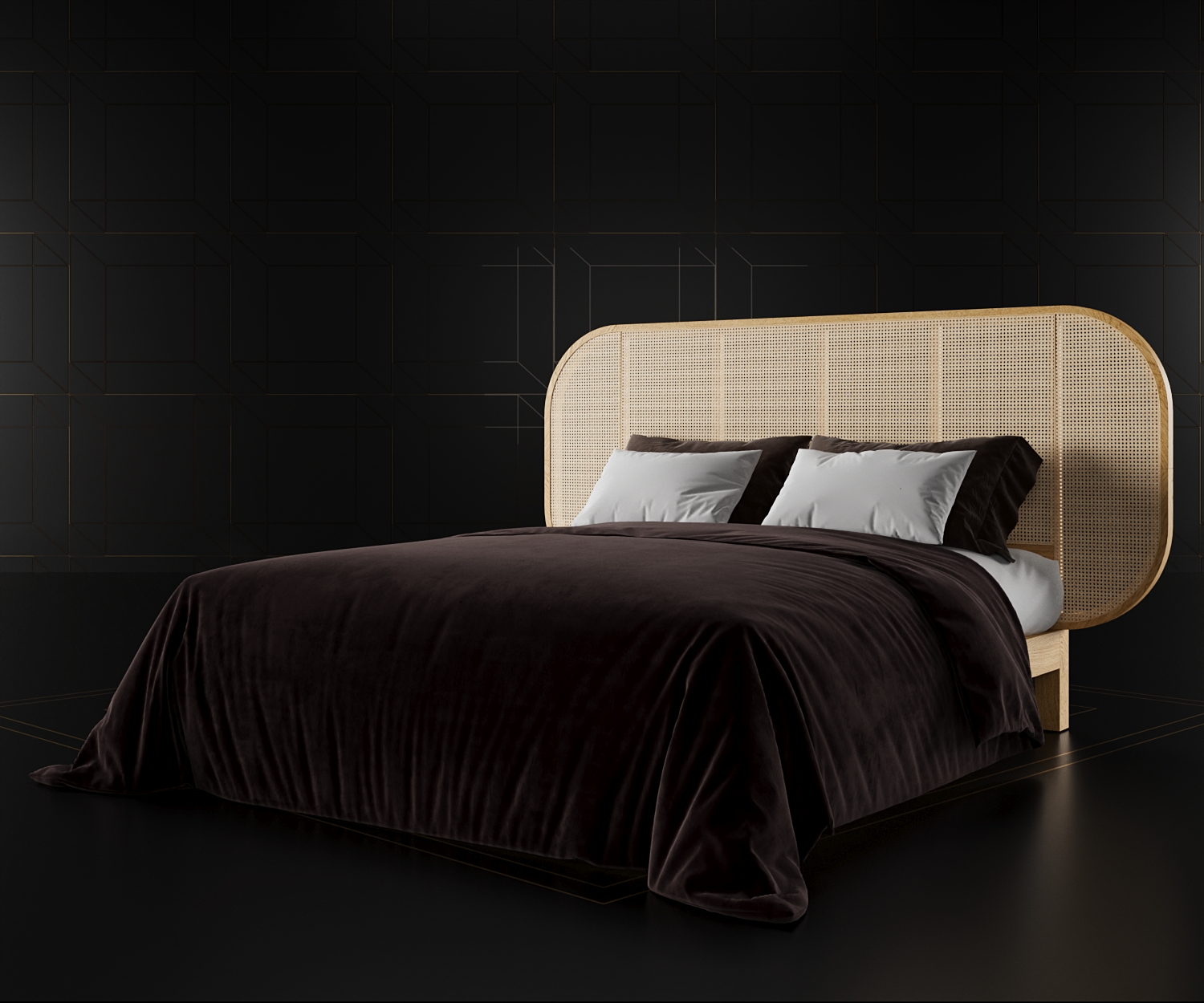 Cama Cais Palha