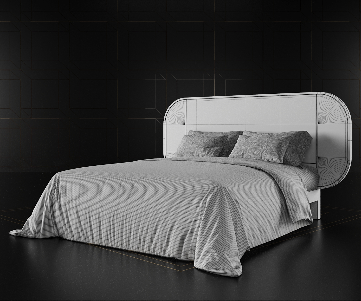 Cama Cais Palha